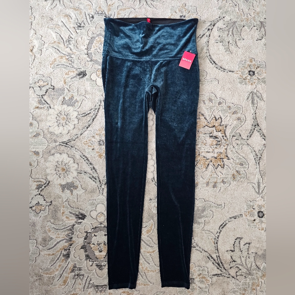 Spanx Velvet Leggings NWT